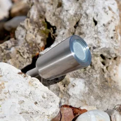 EVN hagespot L651023 jordspyd i blank stål