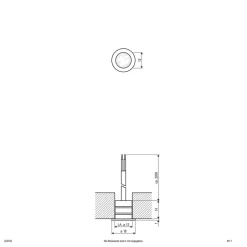EVN LD2102 lampe12V IP68 Ø1cm, 8cm 0,2W 830