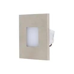 EVN LQ230 LED innfelt vegglampe direkte stål