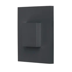 EVN LQ230 LED innfelt vegglampe up/down antrasitt