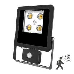 EVN Panthera utespot sensor IP44 10W 3 000K