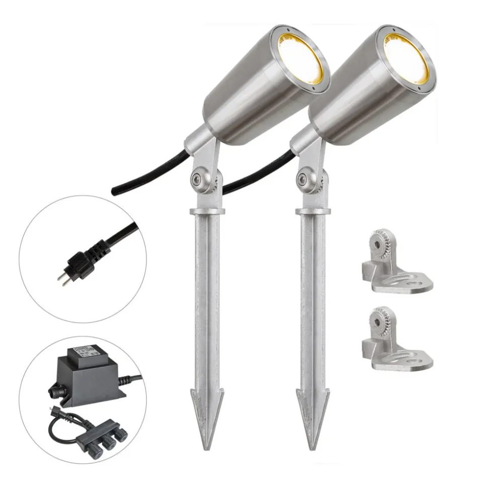 EVN PC6806 LED-hagespot, 12 V, 3 000 K, 2 stk.