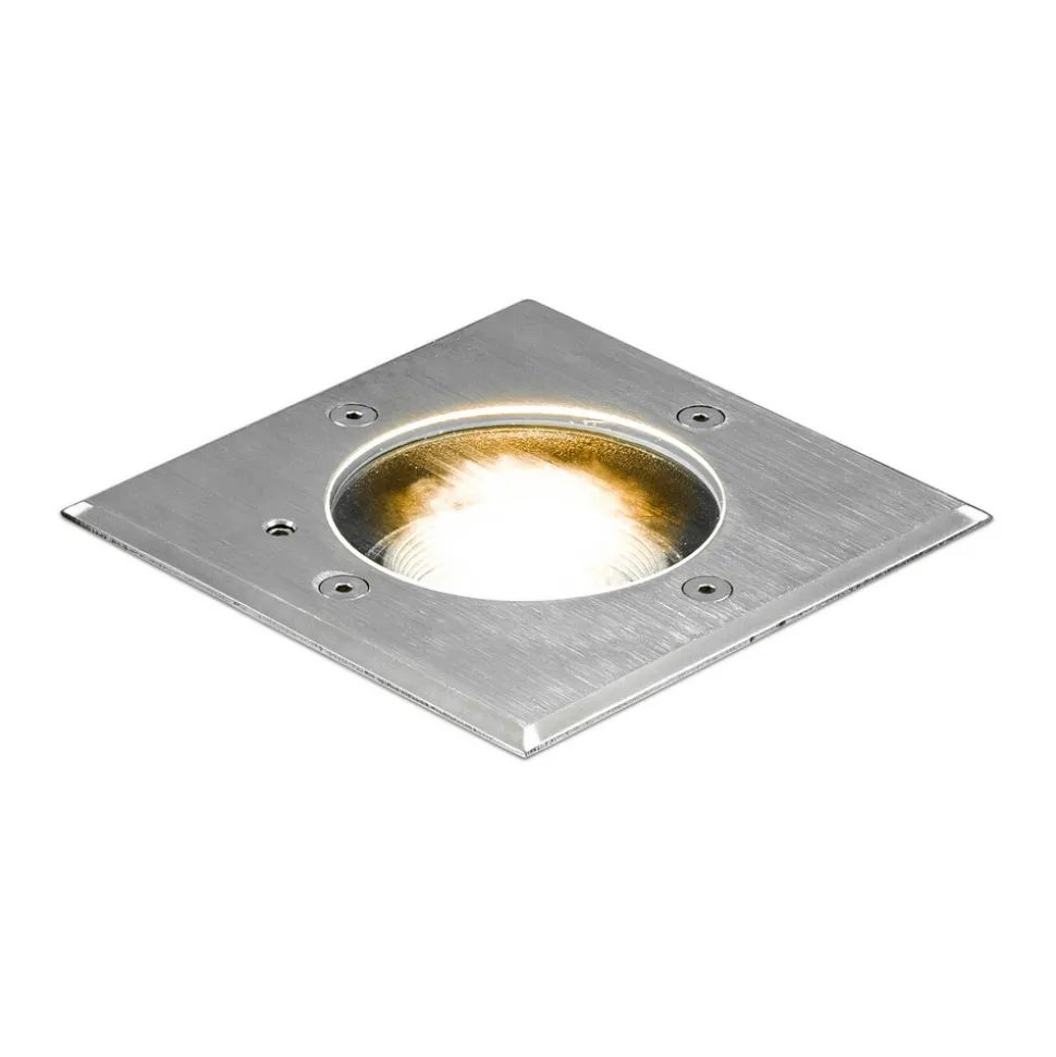 EVN Pentola innbyggingslampe stål 13,5x13,5 3.000K