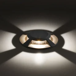 EVN Scopum LED-bakkespot rund x4