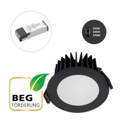 EVN Solido85, 230 V, dimbar, CCT, antrasitt