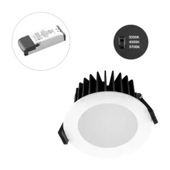 EVN Solido85, 230V, dimbar, CCT, hvit