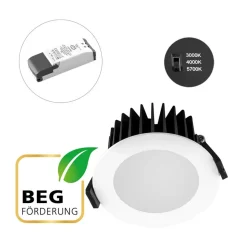 EVN Solido85, 230V, dimbar, CCT, hvit