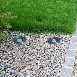 EVN Talpa nedfelt lampe GU10 stål rund