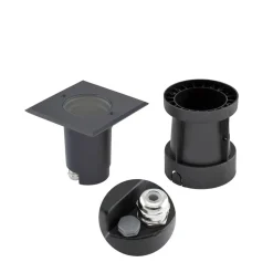 EVN Talpa nedfelt lampe GU10 stål kantet