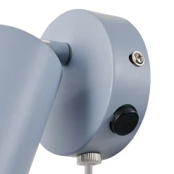 Explore veggspotlight med kabel og støpsel, GU10, blå