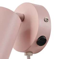 Explore veggspotlight med kabel og støpsel, GU10, rosé