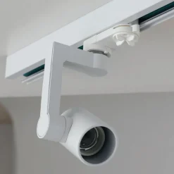 express 3-fase skinne spotlight, E27, hvit