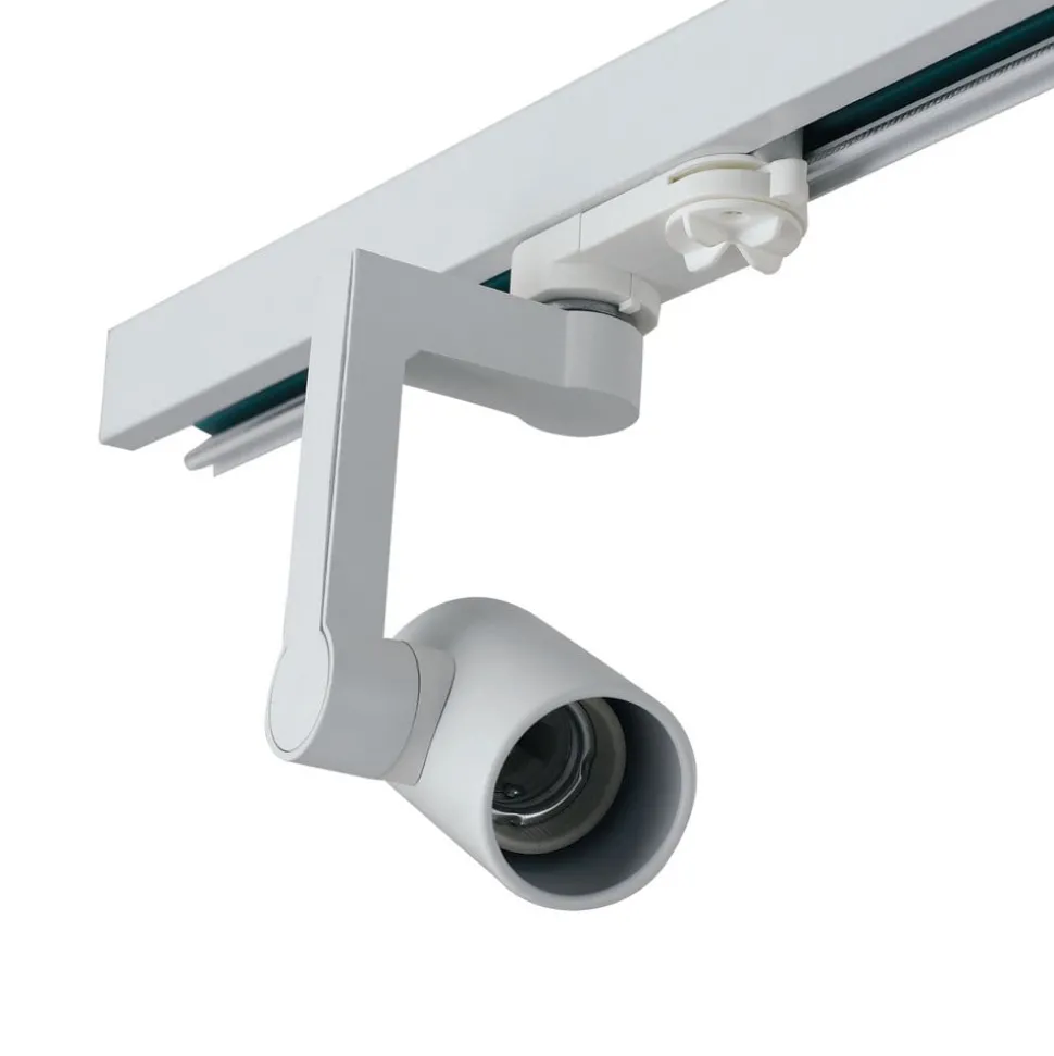 express 3-fase skinne spotlight, E27, hvit