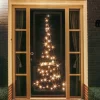 Fairybell juletre-silhuett til døren 120 LED-er