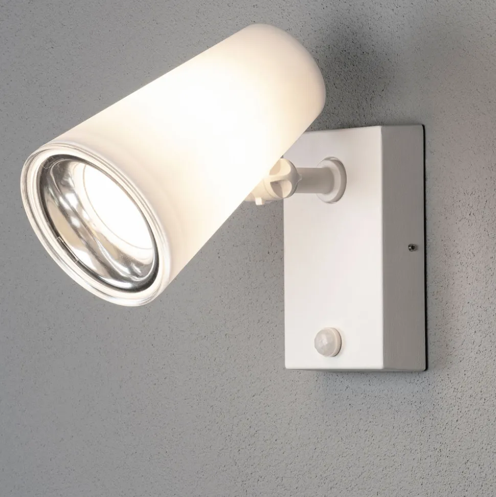 Fano utendørs LED-veggspot med bevegelsessensor