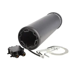 Faro LED-gatelampe, høyde 100 cm, mørkegrå, DALI, 3 000 K