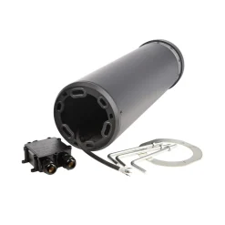 Faro LED-gatelampe, høyde 60 cm, mørkegrå, DALI, 3 000 K