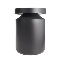 Faro LED-sokkellampe, høyde 25 cm, mørkegrå, DALI, 3 000K