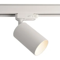 3-fase skinne Can, hvit, aluminium, GU10, svingbar montering