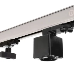 3-fase skinne D Adapter for linjeuttak, svart, 1380 W