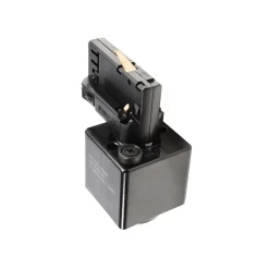 3-fase skinne D Adapter for linjeuttak, svart, 1380 W