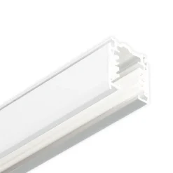 3-fase skinne Noa utenpåliggende 400 cm, hvit