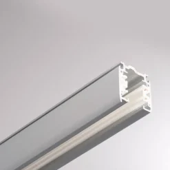 3-fase skinne Noa utenpåliggende 100 cm, grå