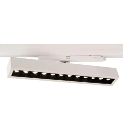 3-faset LED-spotlight Alnitak, 4 000 K, hvit