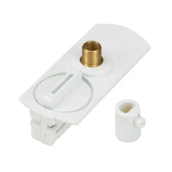 1-faset pendeladapter, hvit