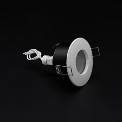 Fast monteringsring i hvitt