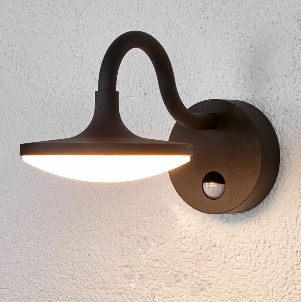 Finny - LED-utevegglampe med bevegelsessensor