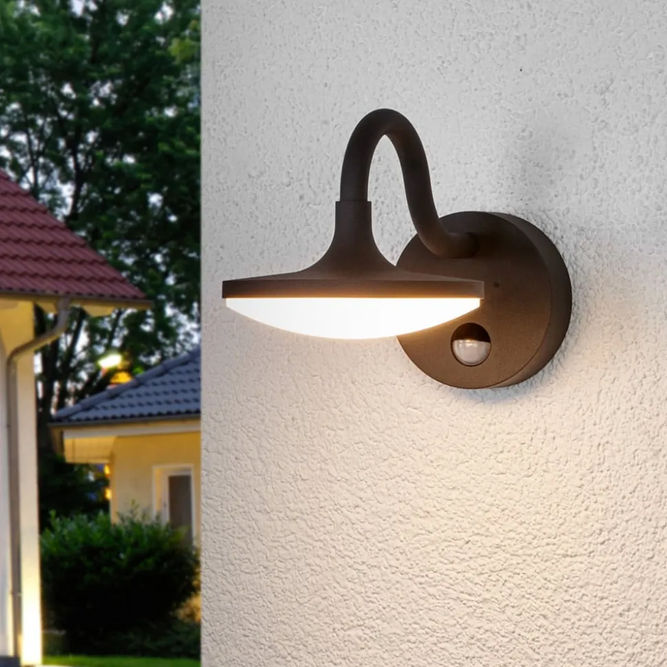 Finny - LED-utevegglampe med bevegelsessensor