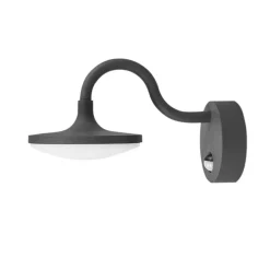 Finny - LED-utevegglampe med bevegelsessensor