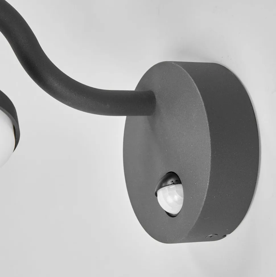 Finny - LED-utevegglampe med bevegelsessensor