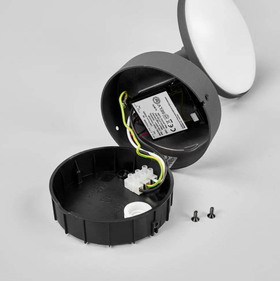 Finny - LED-utevegglampe med bevegelsessensor