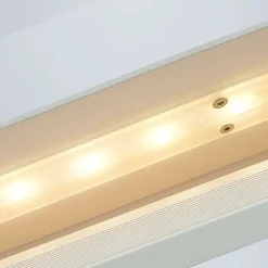 Firkantet LED-vegglampe Lonisa til stuen