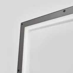 Firkantet LED-vegglampe Mirco med bevegelsessensor