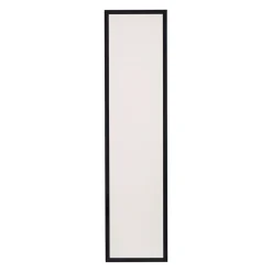 Flat LED-monteringspanel CCT, svart, 119 x 29 cm