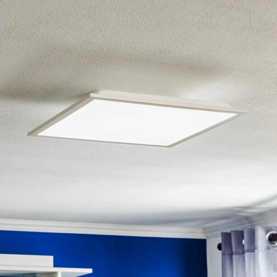 Fleet LED-taklampe med sensor, 44,5x44,5 cm