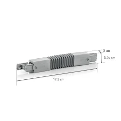 Fleksibel forbindelse for HV-strømskinne Noa, grå