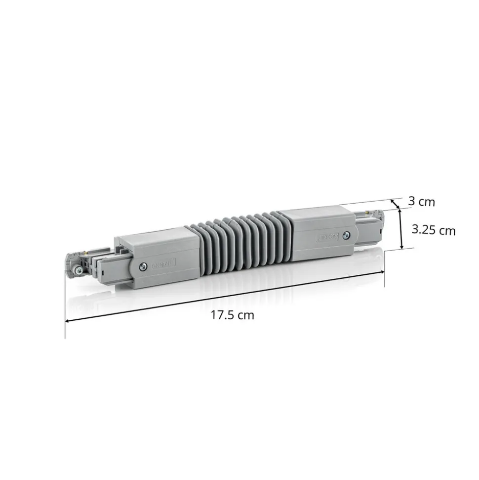 Fleksibel forbindelse for HV-strømskinne Noa, grå