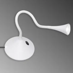 Fleksibel LED-bordlampe Viper i hvitt