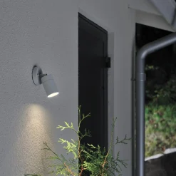 Fleksibel utendørs NEW MODENA vegglampe i grå