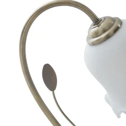 Floralt utformet bordlampe Matea