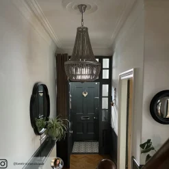 FLOS Goldman - bordlampe med USB, røykgrå