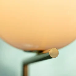 FLOS gulvlampe IC F1 10th Anniversary, gullbelagt, dimbar