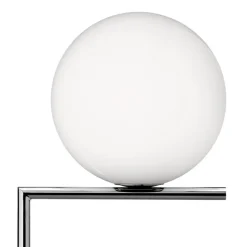 FLOS IC F1 gulvlampe krom Ø 20 cm