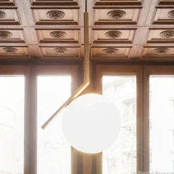 FLOS IC S2 hengelampe, messing