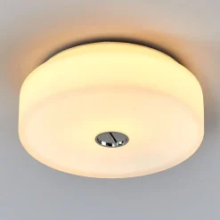 FLOS Mini Button taklampe laget av glass