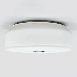 FLOS Mini Button taklampe laget av glass